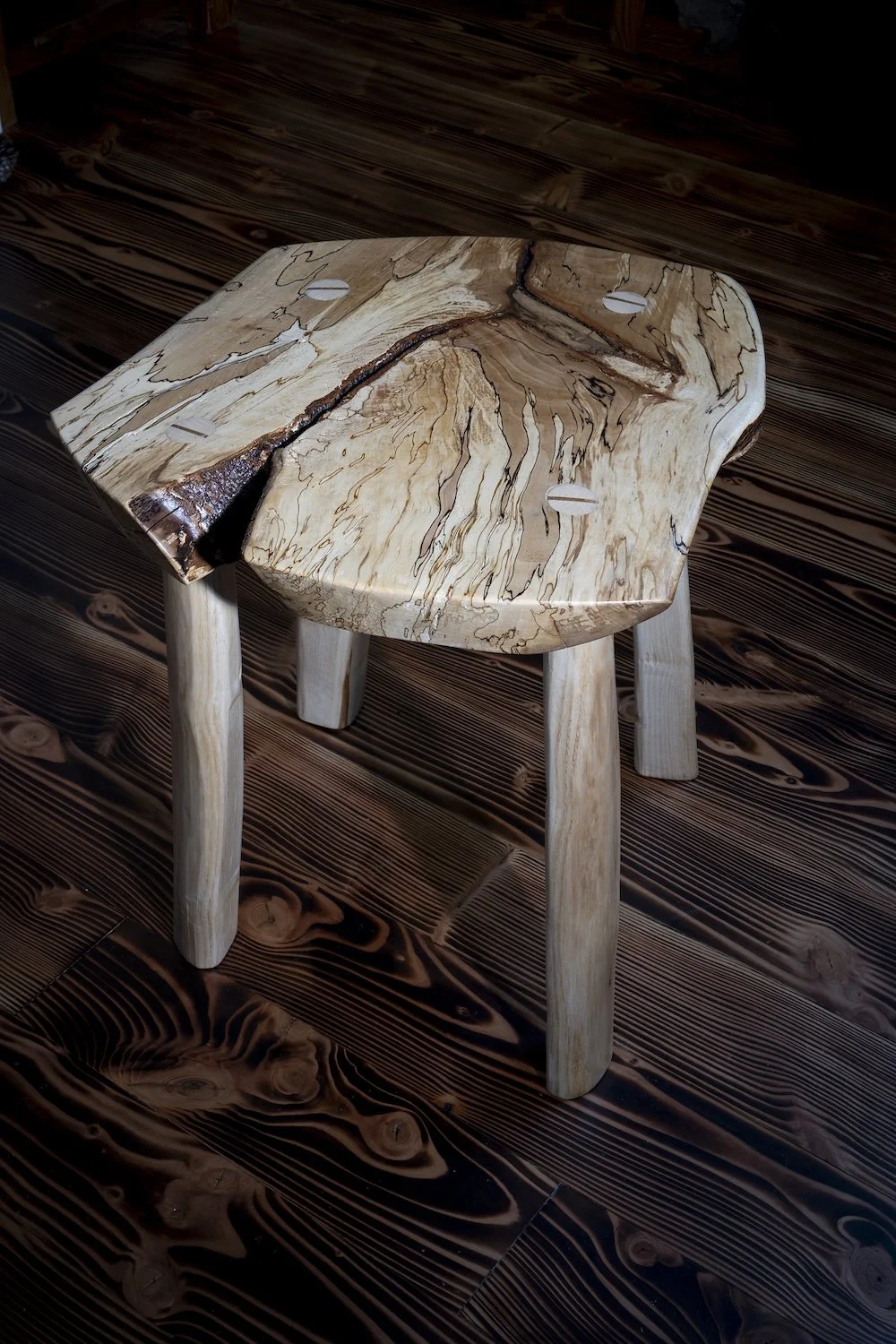 Bruce Torquil Campbell - Greenwood “spalted beech” furniture